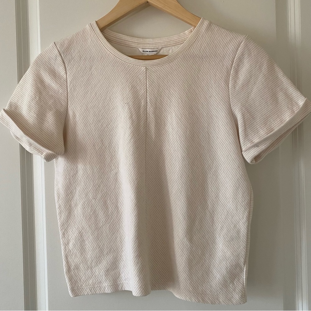 Club Monaco Short Sleeved Shirt